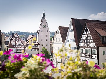 Stadt Monheim - Aussicht aus dem Rathaus