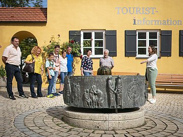 Stadtführung an der Tourist-Info