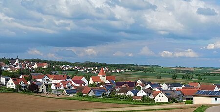 Nördlicher Riesrand mit Herblingen und Hochaltingen