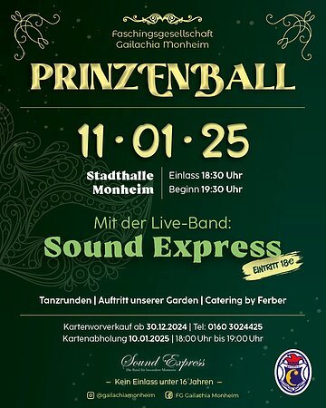 Gailachia Prinzenball 11.01.2025